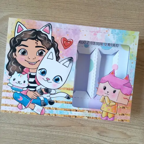 Arquivo de Corte-kit Confeiteiro a Casa Mágica da Gaby #1084