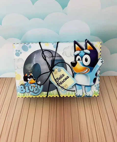 Arquivo de Corte-mini Confeiteiro Bluey #10400