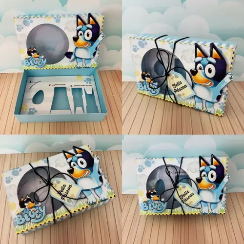 Arquivo de Corte-mini Confeiteiro Bluey #10400