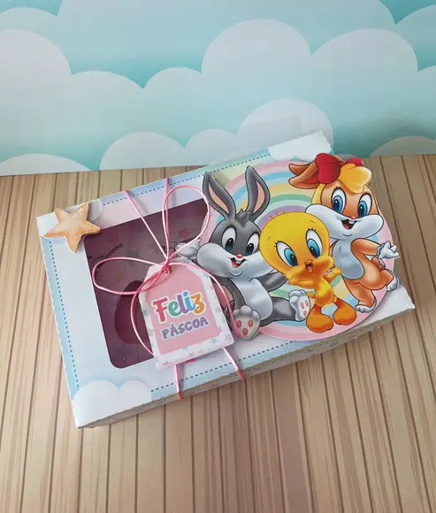 Arquivo de Corte-mini Confeiteiro Looney Tunes #10398