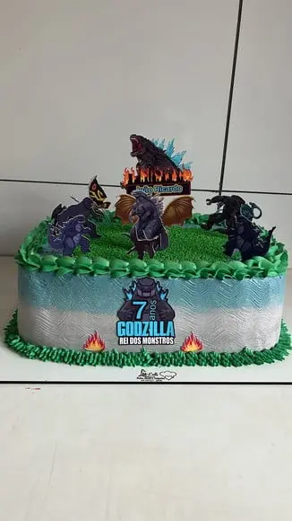 Arquivo de Corte-topo de Bolo Godzilla #10286