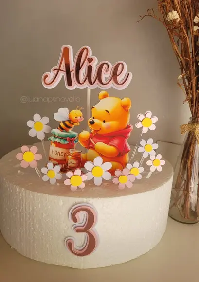 Arquivo de Corte-topo Ursinho Pooh  #10272