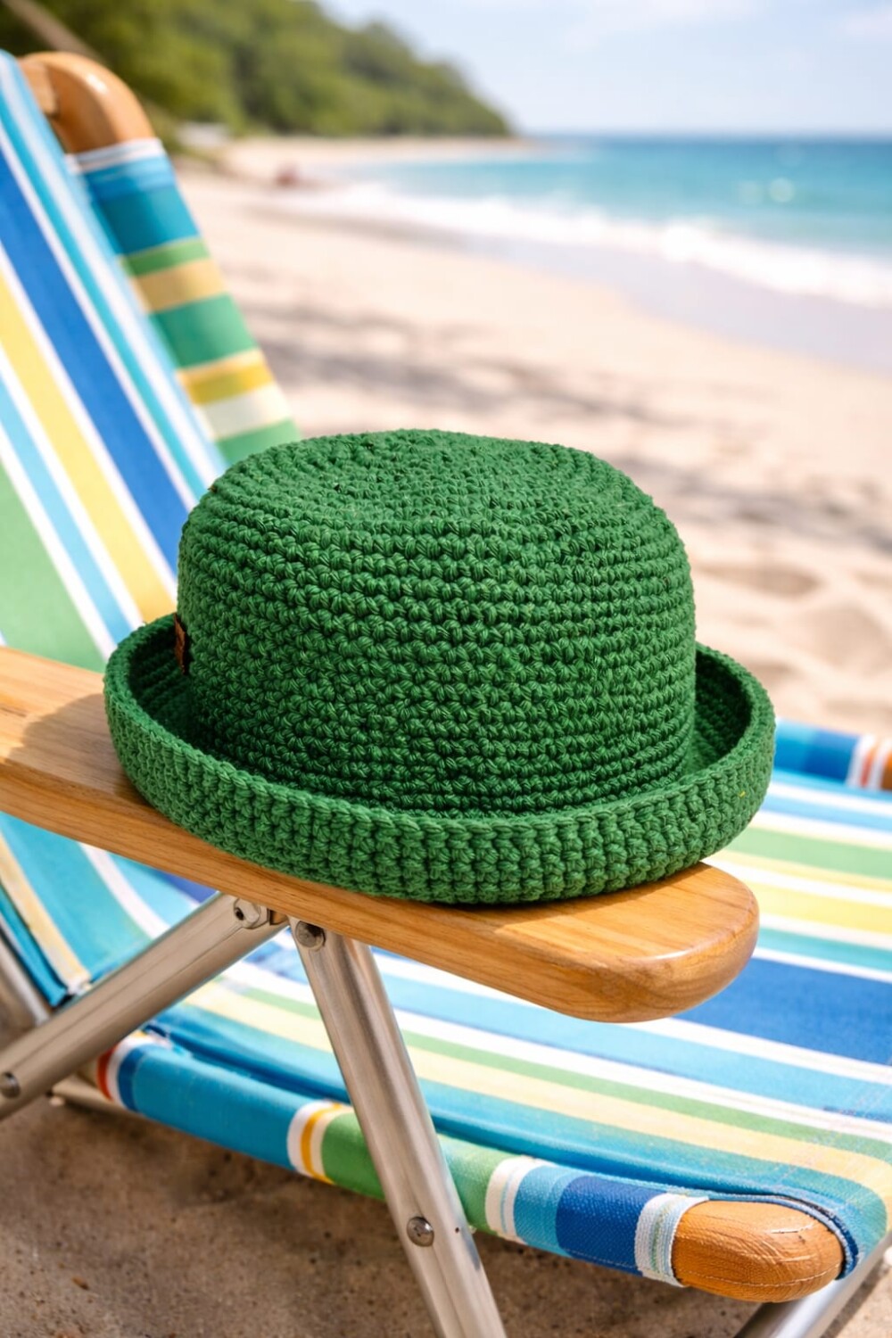 Chapéu de Crochê, Bucket Hat de Crochê, Cata Ovo, Chapéu Unis