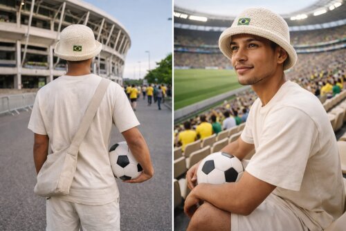 Bucket Hat Crochê Artesanal Algodão