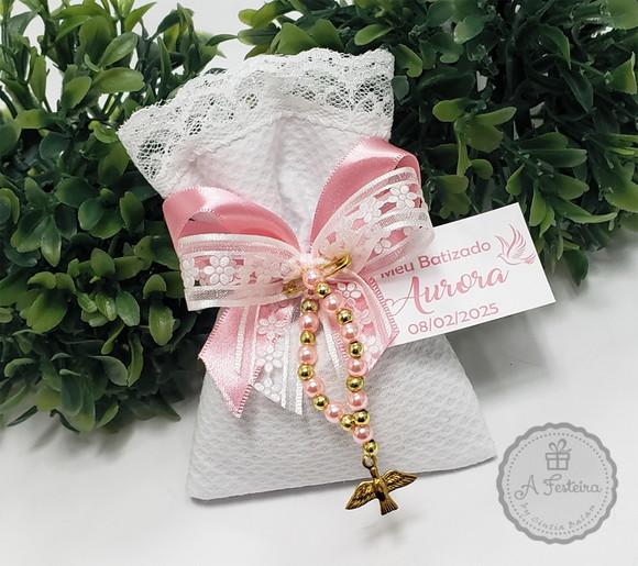 Saquinho Perfumado com Tercinho Rosa