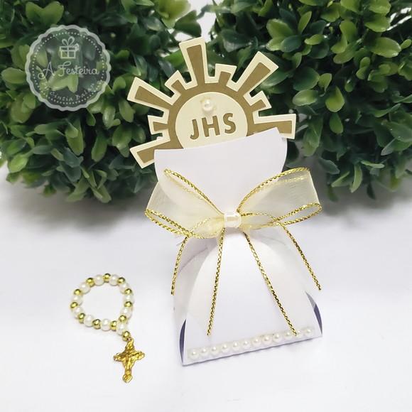 Cálice Eucaristia Tercinho Dourado