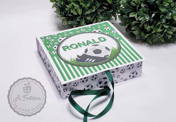 Caixa para 9 Doces Futebol