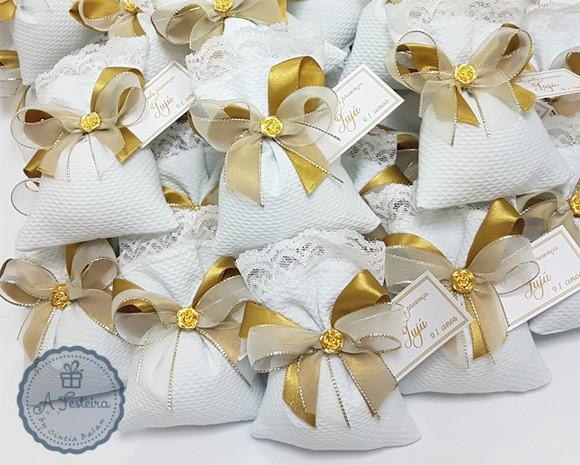 Sachê Perfumado Dourado