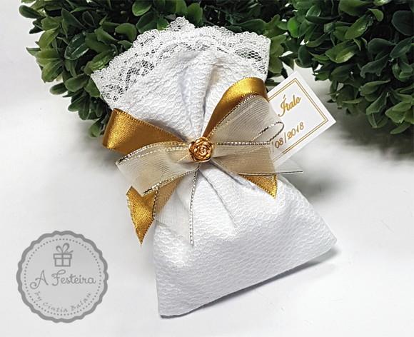 Sachê Perfumado Dourado