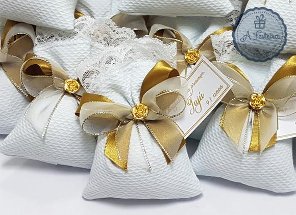 Sachê Perfumado Dourado