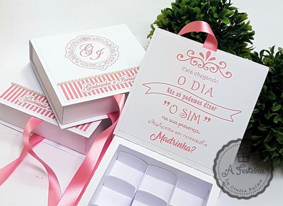 Caixa para 9 Doces