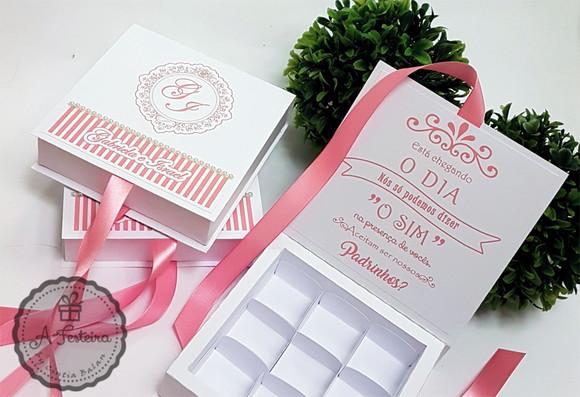 Caixa para 9 Doces