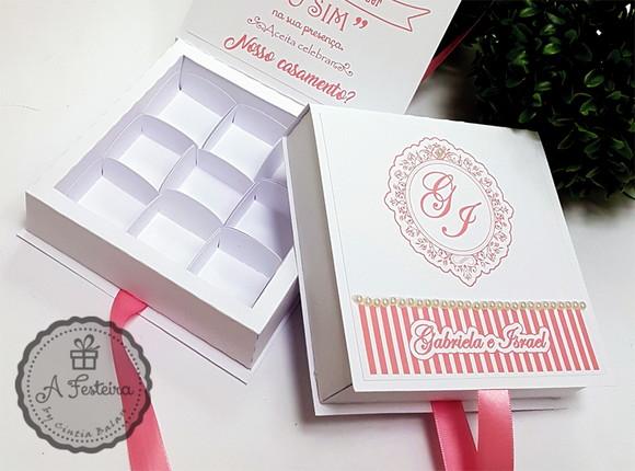 Caixa para 9 Doces