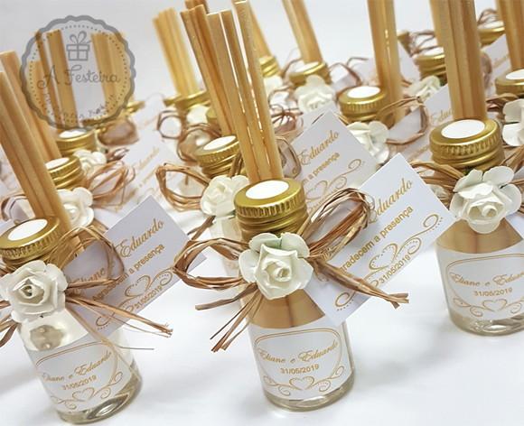 Lembrancinha de casamento Aromatizador Rústico
