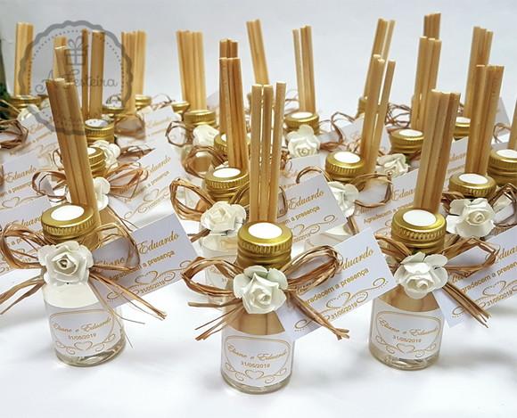 Lembrancinha de casamento Aromatizador Rústico