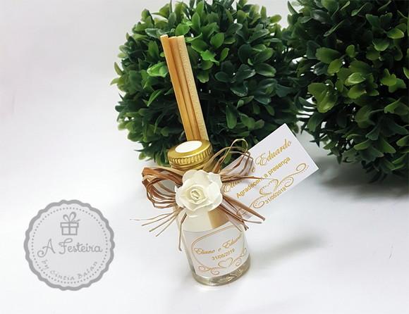 Lembrancinha de casamento Aromatizador Rústico