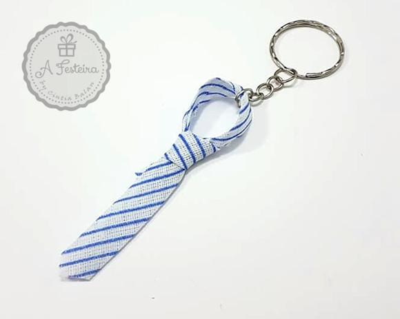 Mini Gravata Chaveiro