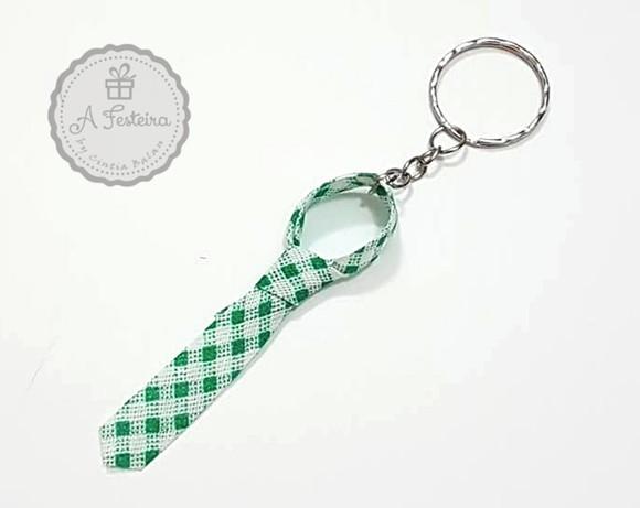 Mini Gravata Chaveiro