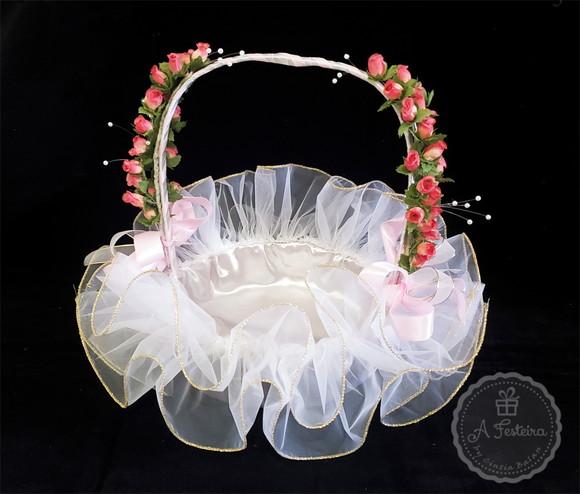 Cesta Florista Rosé