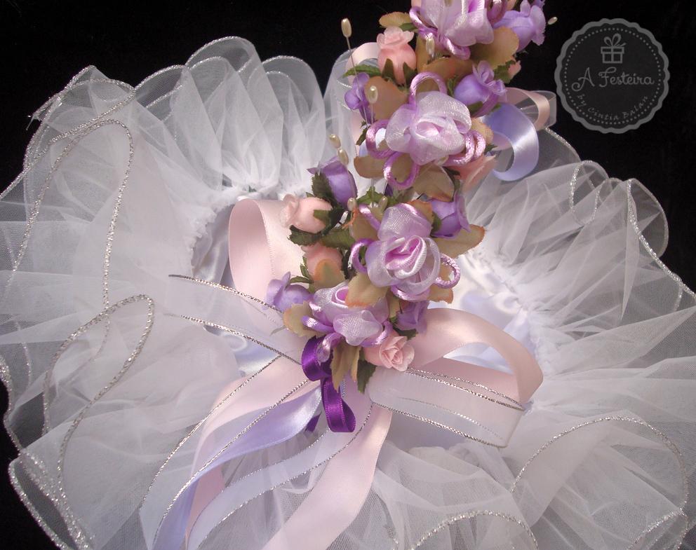 Cesta Florista Lilás