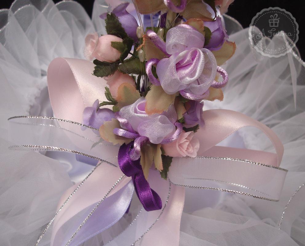 Cesta Florista Lilás