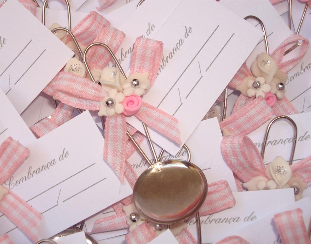 Concha Prateada com Imã (rosa)