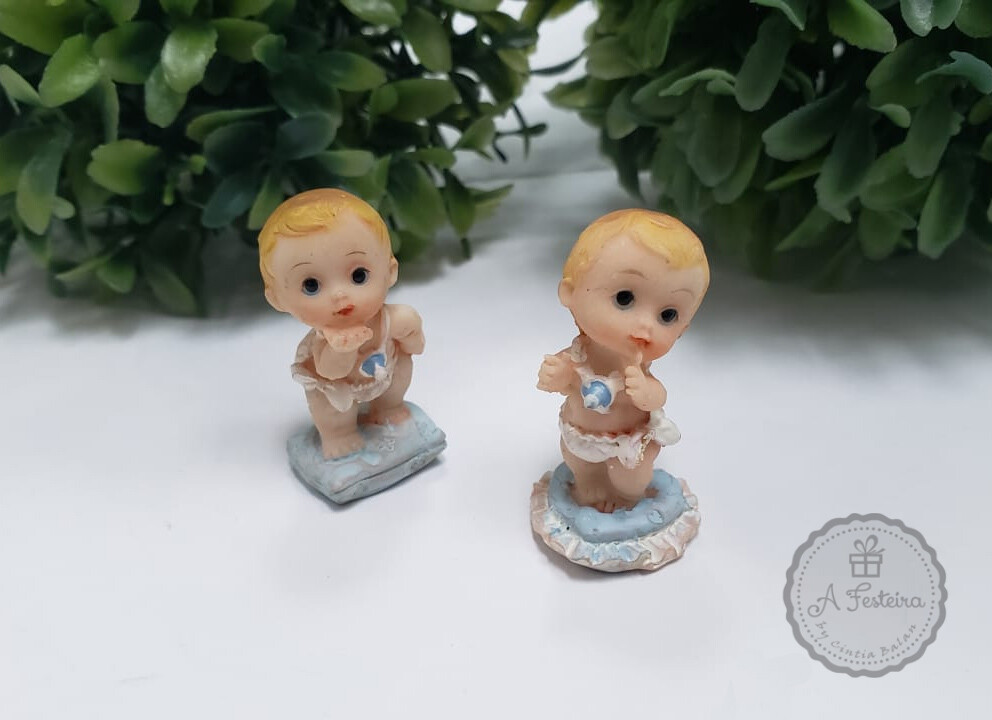 Bebê em Resina para Lembrancinha - PRONTA ENTREGA