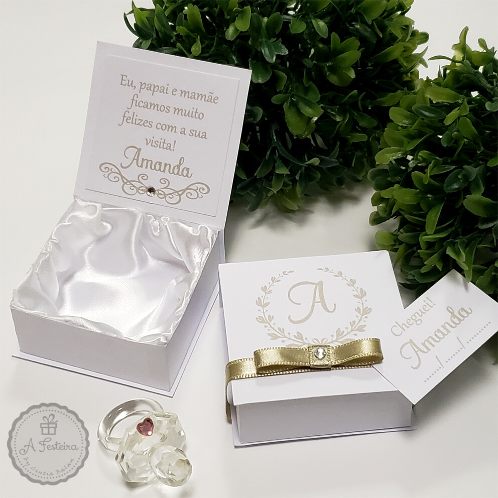 Caixa com Chupeta de Cristal