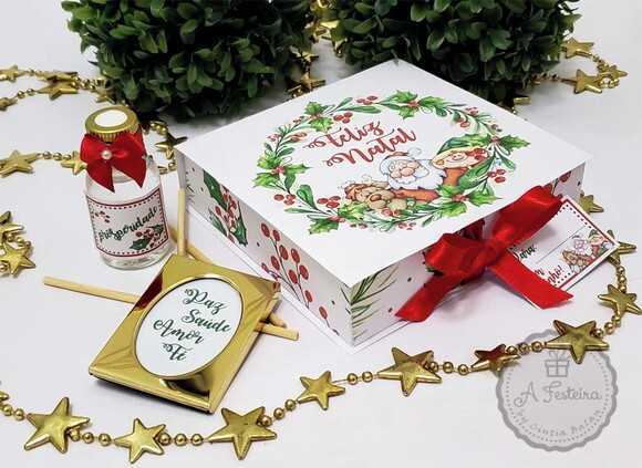 Caixa Presente de Natal