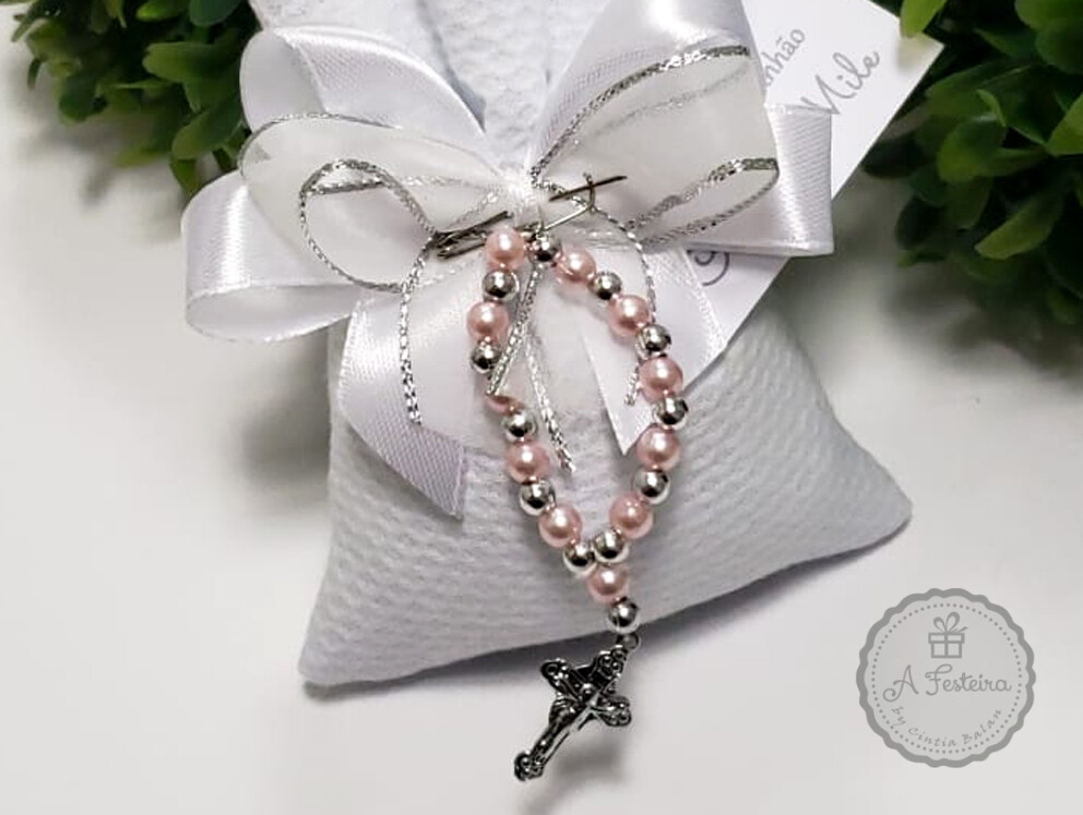 Sachê Perfumado com Tercinho Cor de Rosa