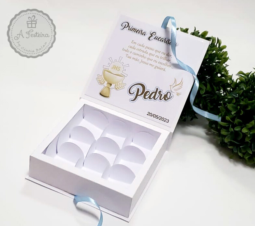 Caixa para 9 Doces Eucaristia