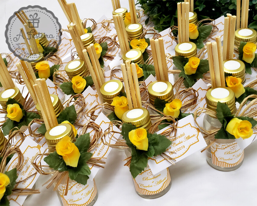Aromatizador Rústico Amarelo