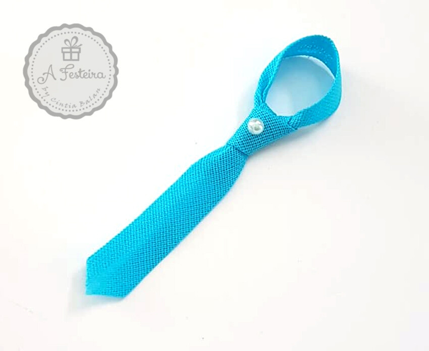 Mini Gravata com Pérola