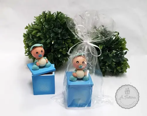 Kit com 12 Caixinhas com Bebê - PRONTA ENTREGA
