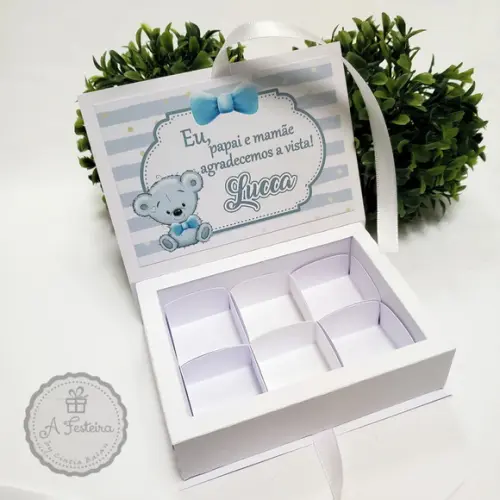 Caixa para 6 Doces