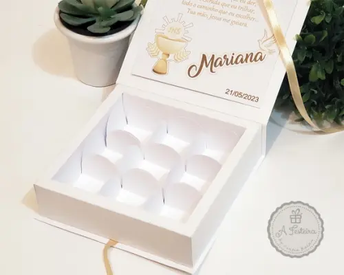 Caixa para 9 Doces Eucaristia