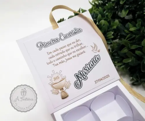 Caixa Eucaristia para 4 Doces