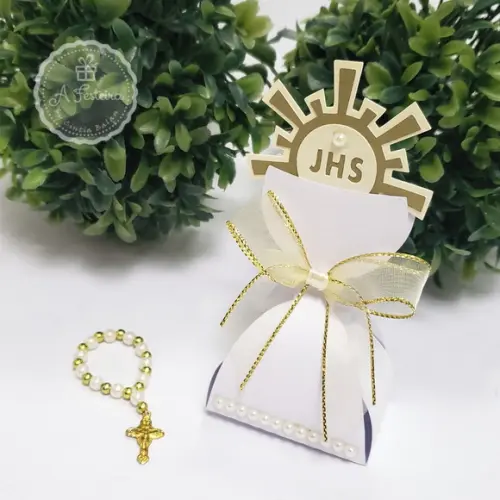 Cálice Eucaristia Tercinho Dourado
