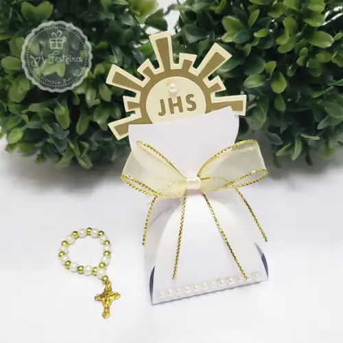 Cálice Eucaristia Tercinho Dourado