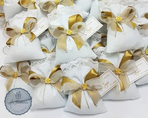 Sachê Perfumado Dourado