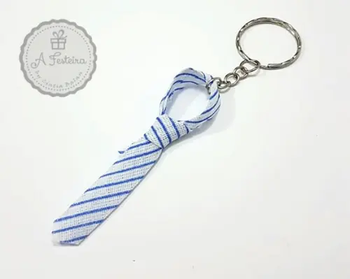 Mini Gravata Chaveiro