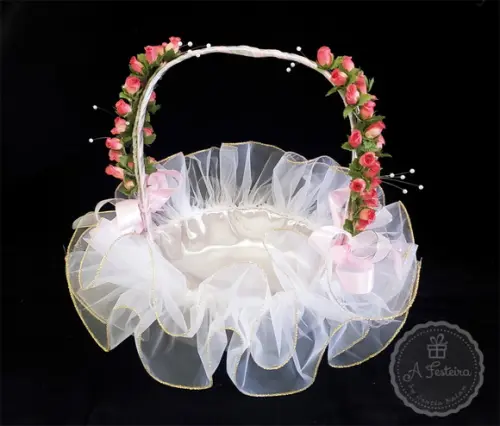 Cesta Florista Rosé