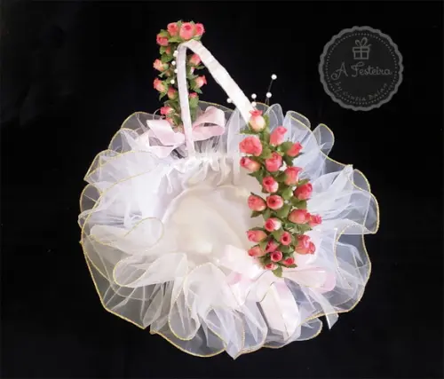 Cesta Florista Rosé