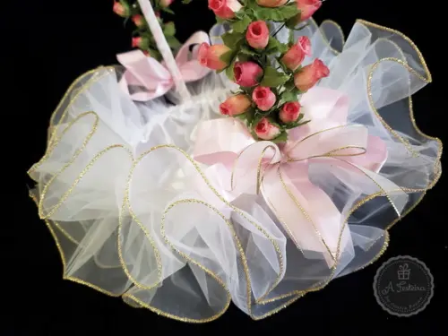 Cesta Florista Rosé