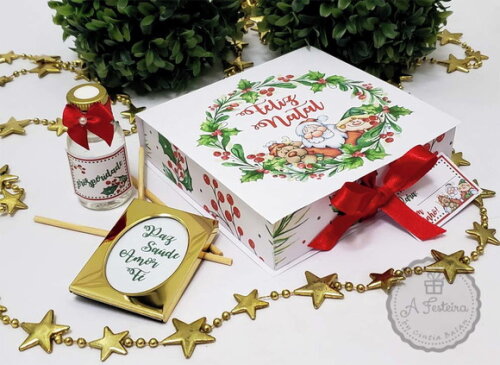 Caixa Presente de Natal