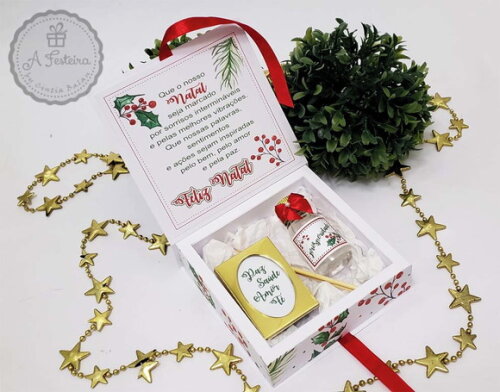 Caixa Presente de Natal