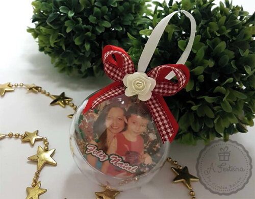 Bola de Natal Personalizada