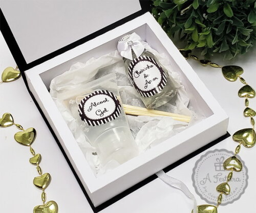Kit Aromatizador e Alcool Gel