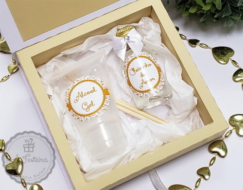 Kit Aromatizador e Alcool Gel