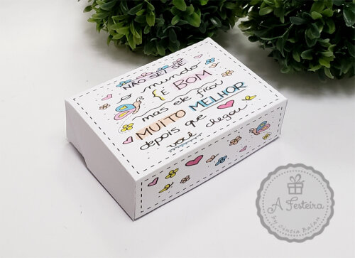 Caixa para 6 Doces